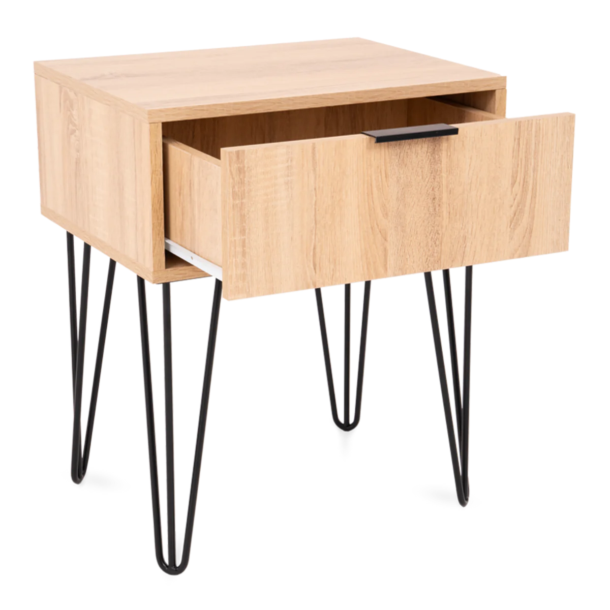 Milan-Bedside-Table-Beech-Open