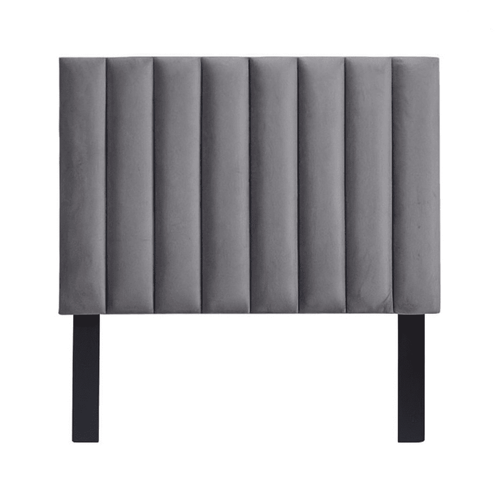 Grey headboard