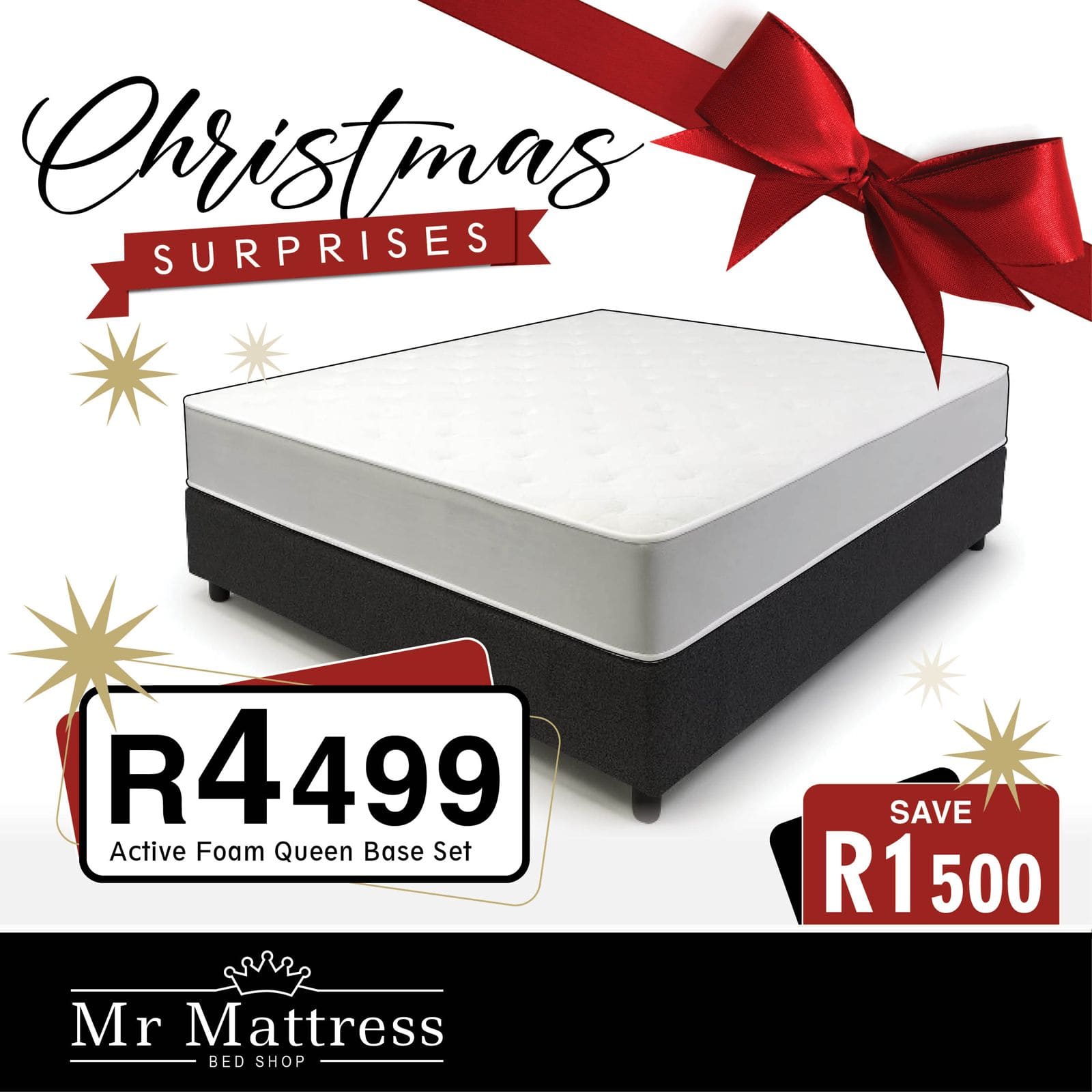 Christmas special – Active Foam queen base set